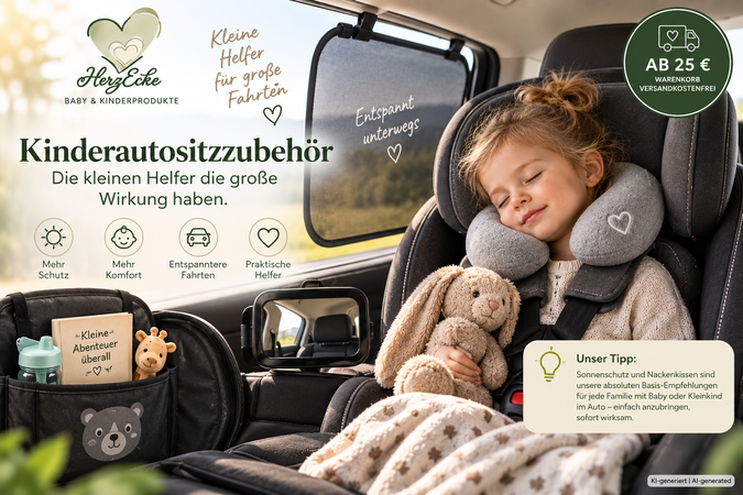 Kinderautositzzubehör – die kleinen Helfer die große Wirkung haben