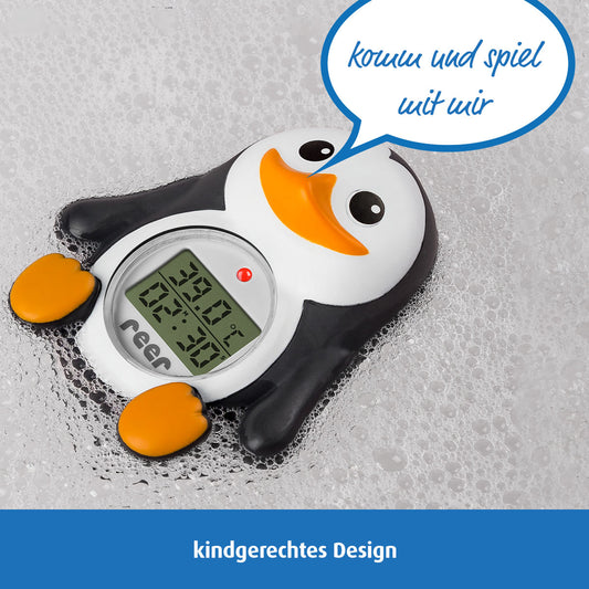 reer MyHappyPingu 2in1 digitales Badethermometer