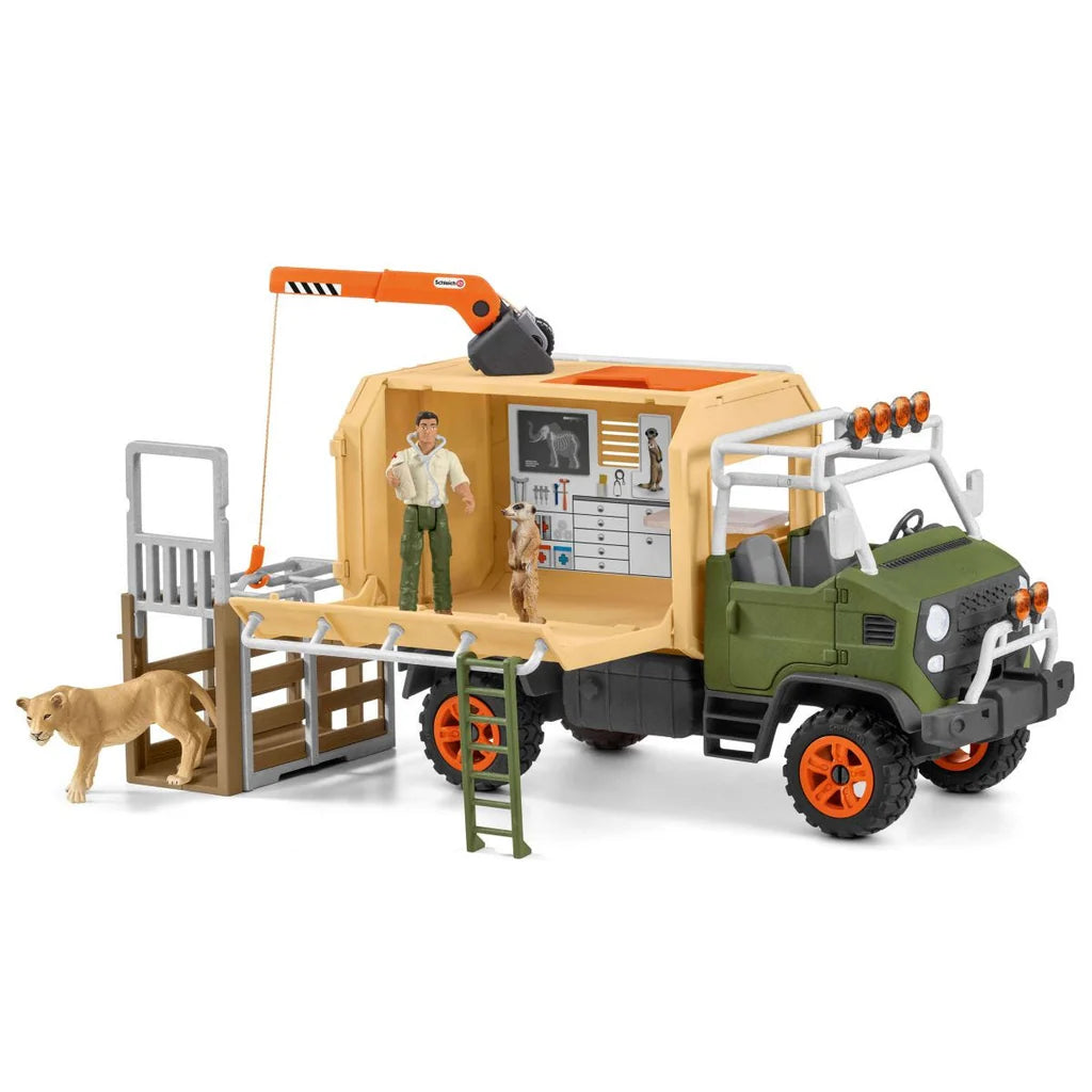 schleich® Wild Life Großer Truck Tierrettung