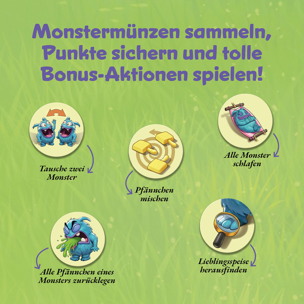 Kosmos Monstersnack | Memo-Spiel mit 3D-Figuren ab 5 Jahren