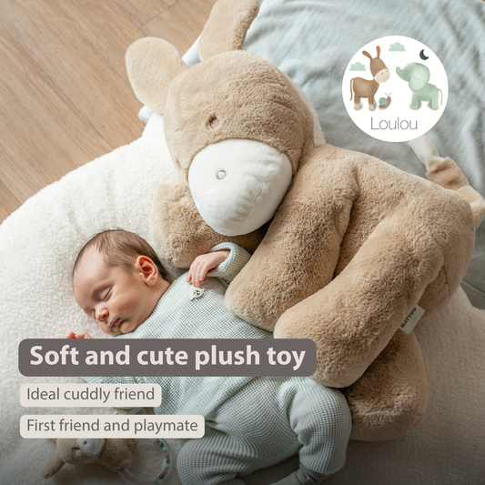 Nattou Kuscheltier Esel LouLou 60 cm