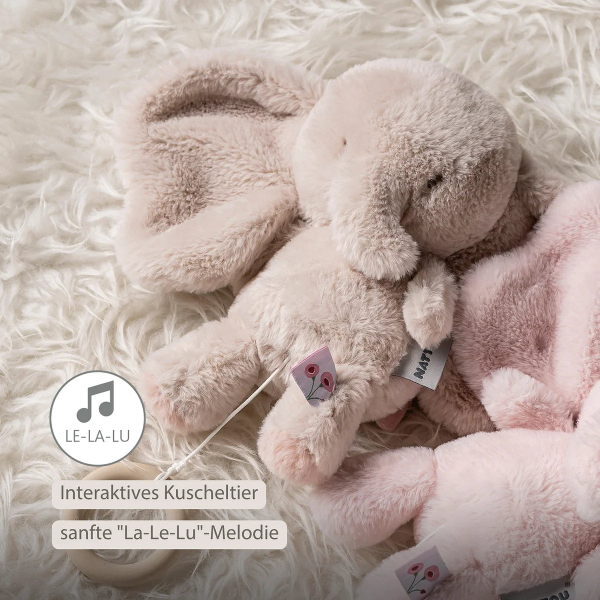Nattou Mini-Spieluhr Elefant FanFan 20 cm