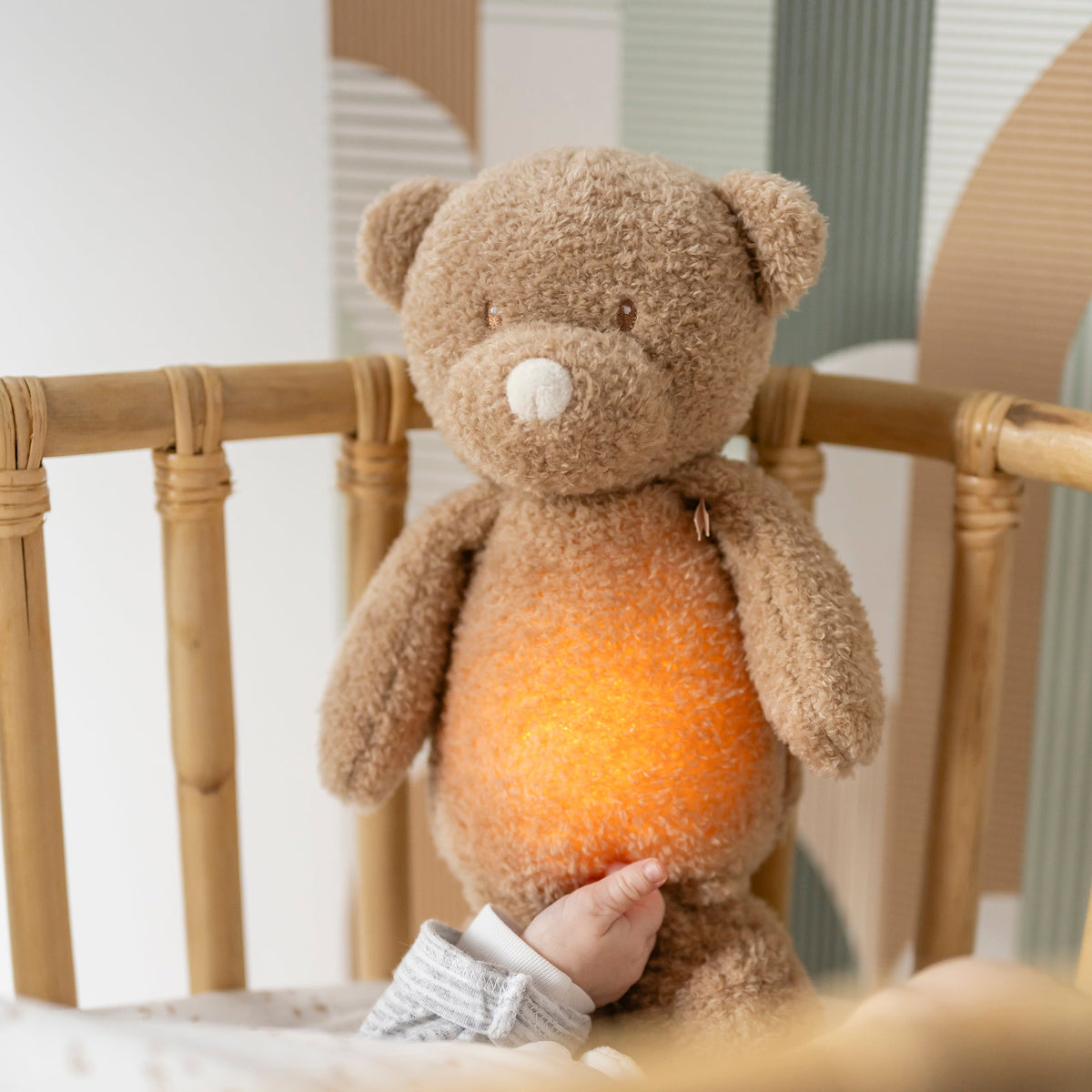 Nattou Sleepy Bär Kuscheltier Nachtlicht