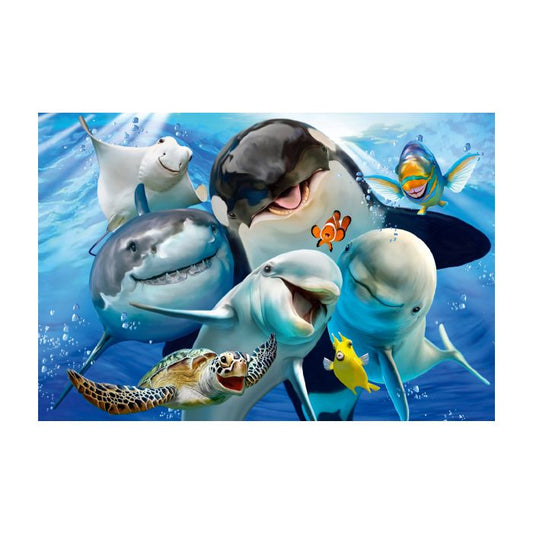 Unterwasser-Freunde, 200 Teile Kinderpuzzle
