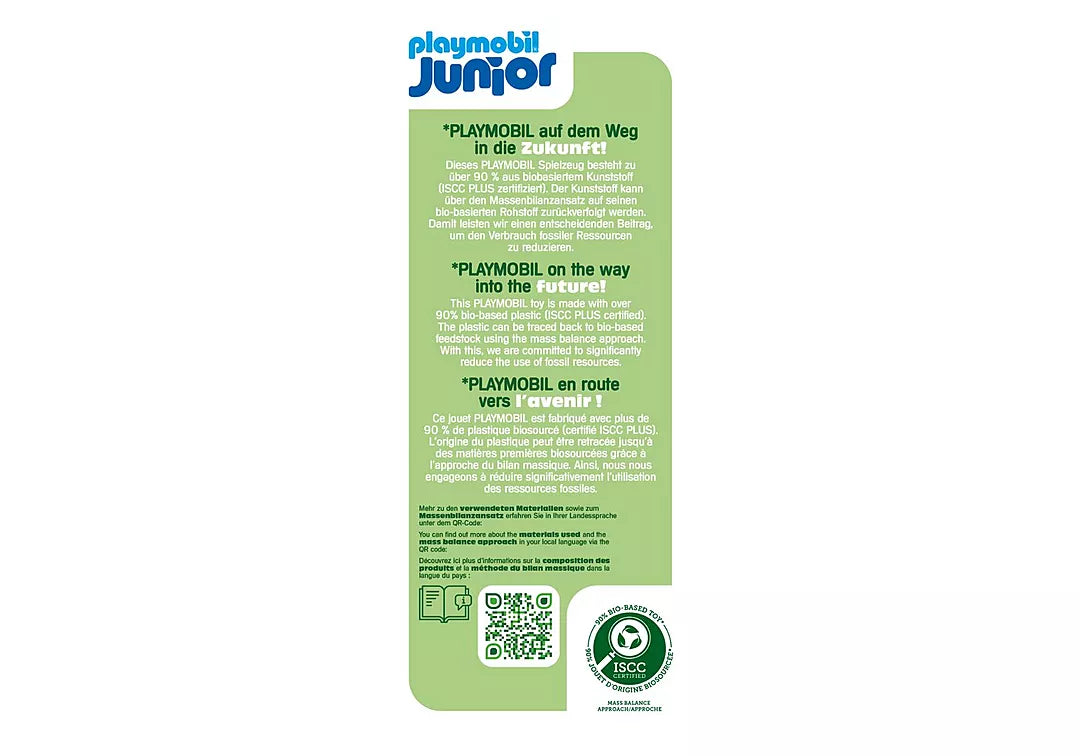 Playmobil JUNIOR: LKW mit Sortiergarage