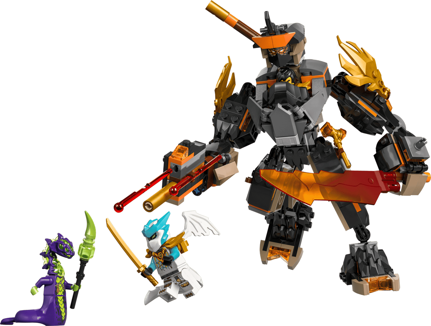 LEGO® NINJAGO® #71854 Coles Action-Mech und Drachen-Zane