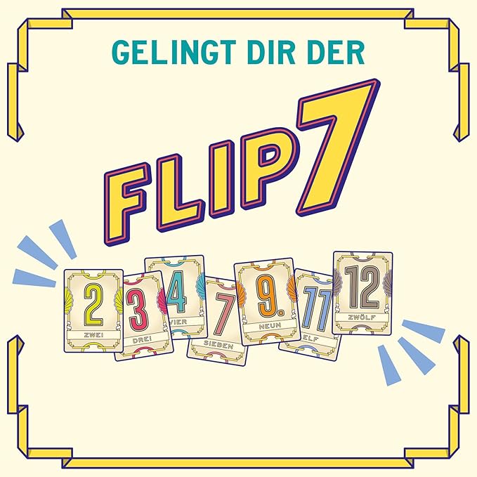Kosmos Flip 7 Kartenspiel | Spiel des Jahres 2025 ab 8 Jahren