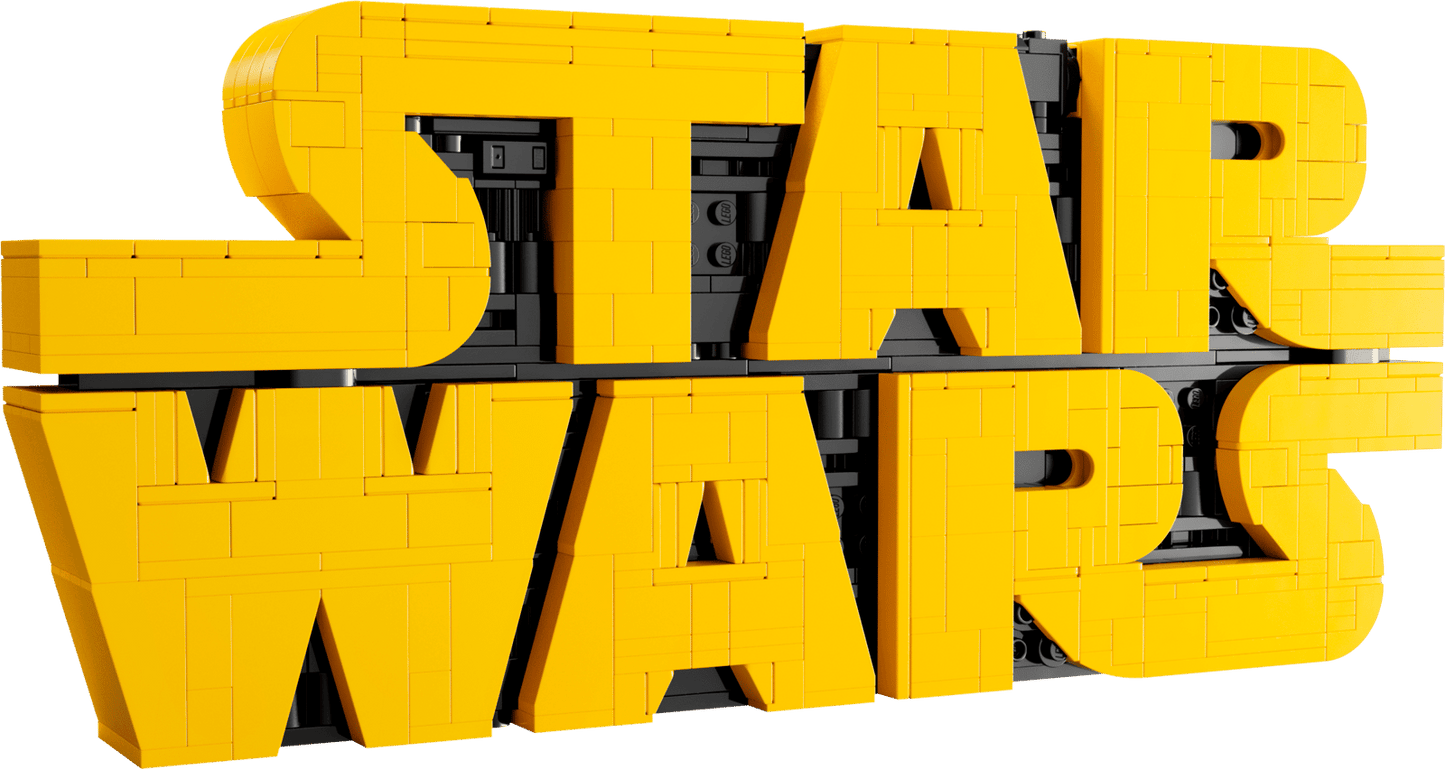 LEGO® Star Wars™ #75407 Star Wars™ Logo aus LEGO Steinen