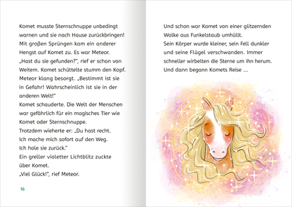 Lesen lernen mit Magie: Zauberponys Auf magischen Hufen