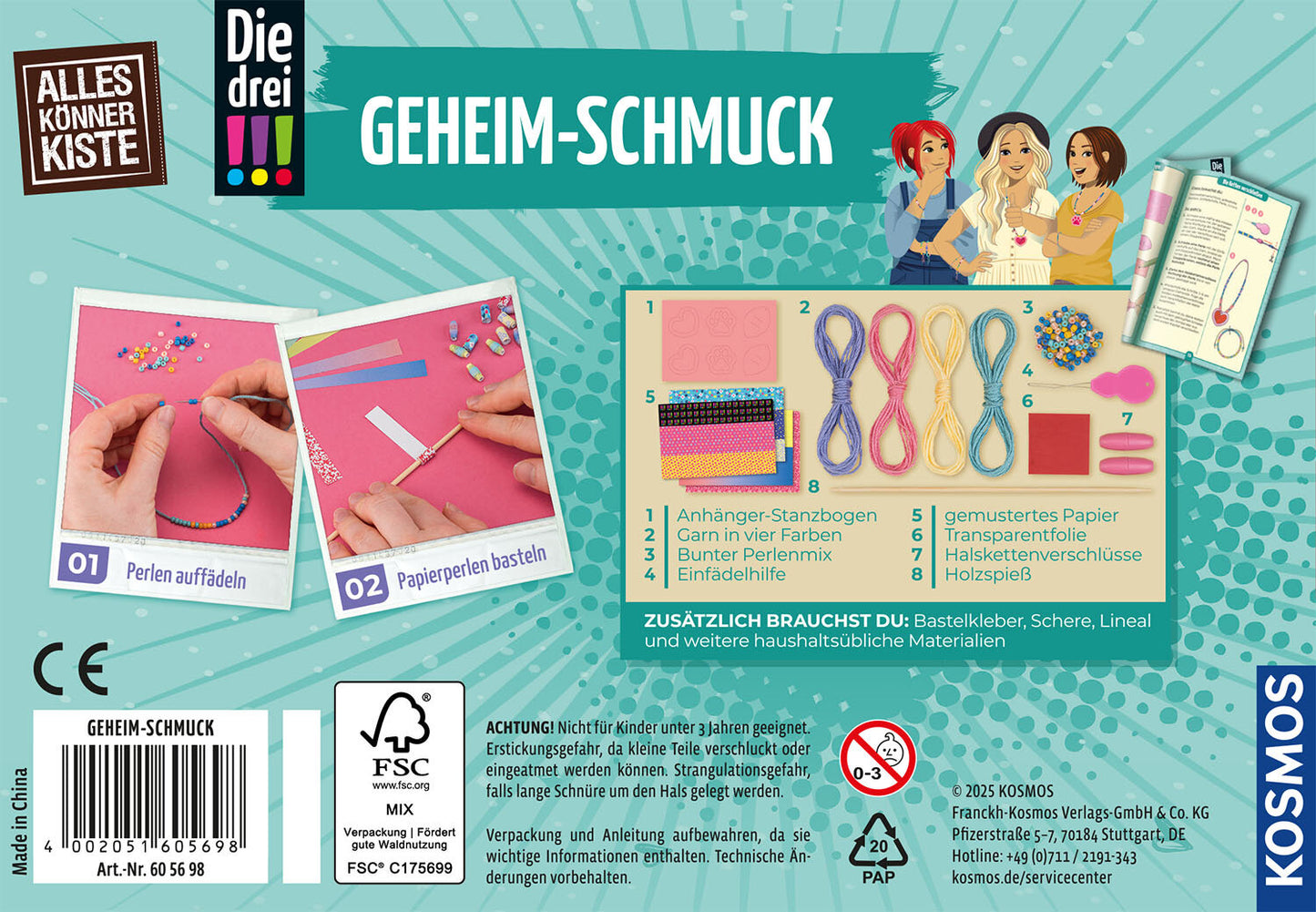 DIE DREI !!! GEHEIM-SCHMUCK