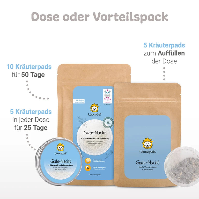 Löwenkind Gute-Nacht-Pad