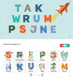 miniLÜK Vorschule/1. Klasse - miniLÜK-Set WAS IST WAS WELTRAUM — Lesen, Rechnen, Konzentrieren