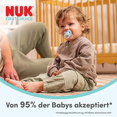 NUK First Choice Classic Day & Night Silikon Schnuller