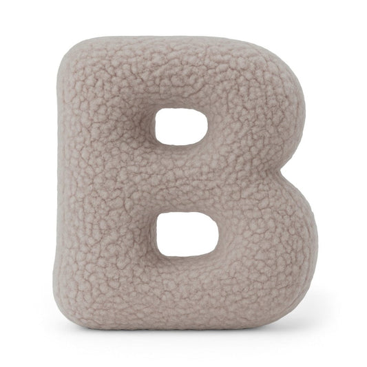 MeowBaby.de MeowBaby Buchstaben-Kissen Bearly - taupe