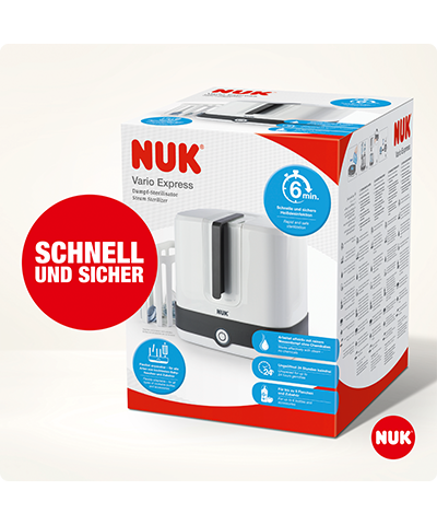 NUK Vario Express Dampf-Sterilisator