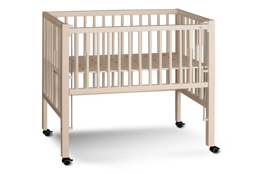 tiSsi Anstellbett MAXI | Babybett mit Rollen höhenverstellbar