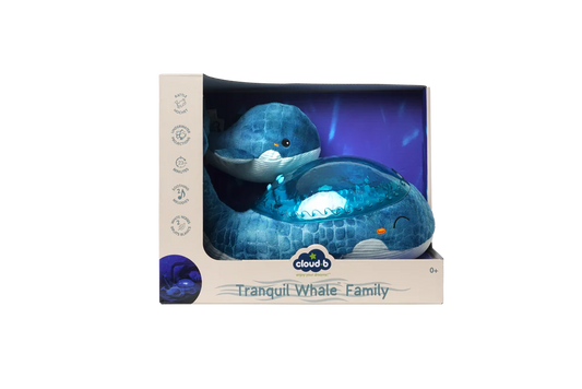 cloud-b Tranquil Whale™ Family blau