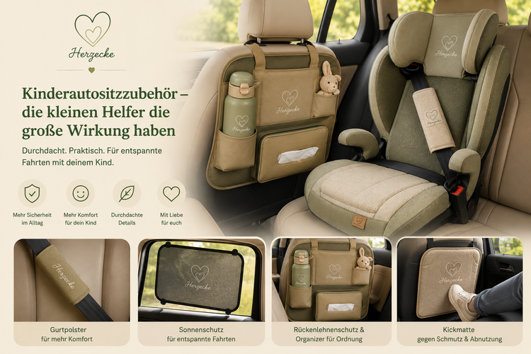 Kinderautositzzubehör – die kleinen Helfer die große Wirkung haben