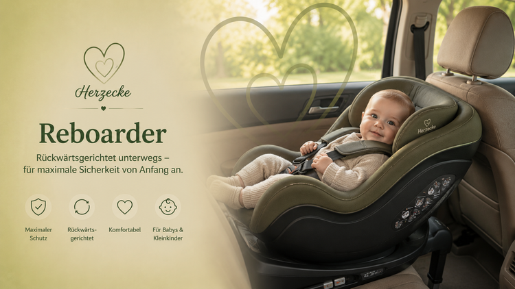 Reboarder – die sicherste Art zu reisen für Babys & Kleinkinder