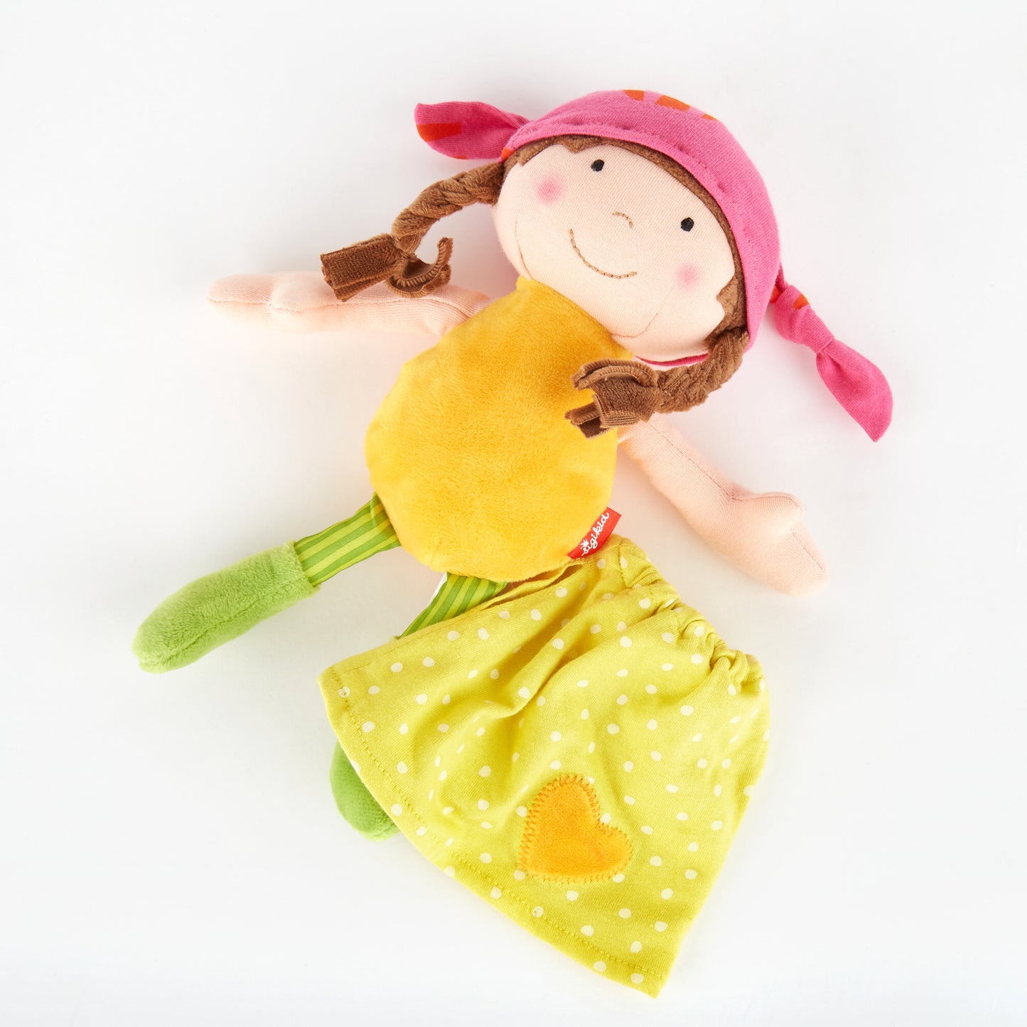 sigikid Stoffpuppe Brenda Bilipup, gelb