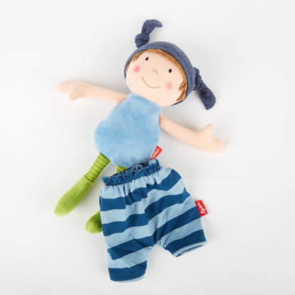 Stoffpuppe Brenda Bilipup, blau