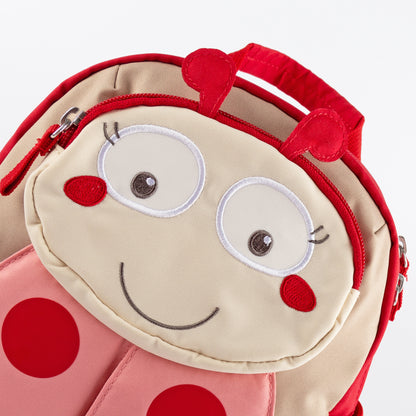 Kinder Pfötchen Rucksack Marienkäfer