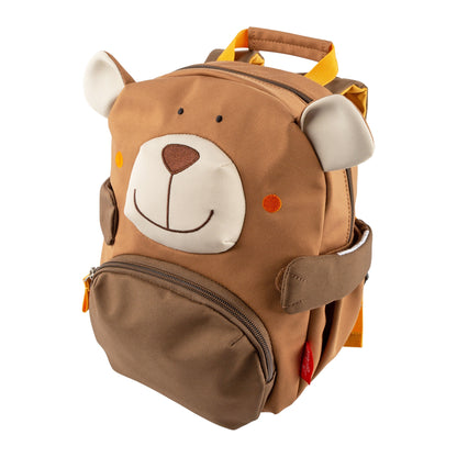 Kinder Pfötchen Rucksack Bär, braun
