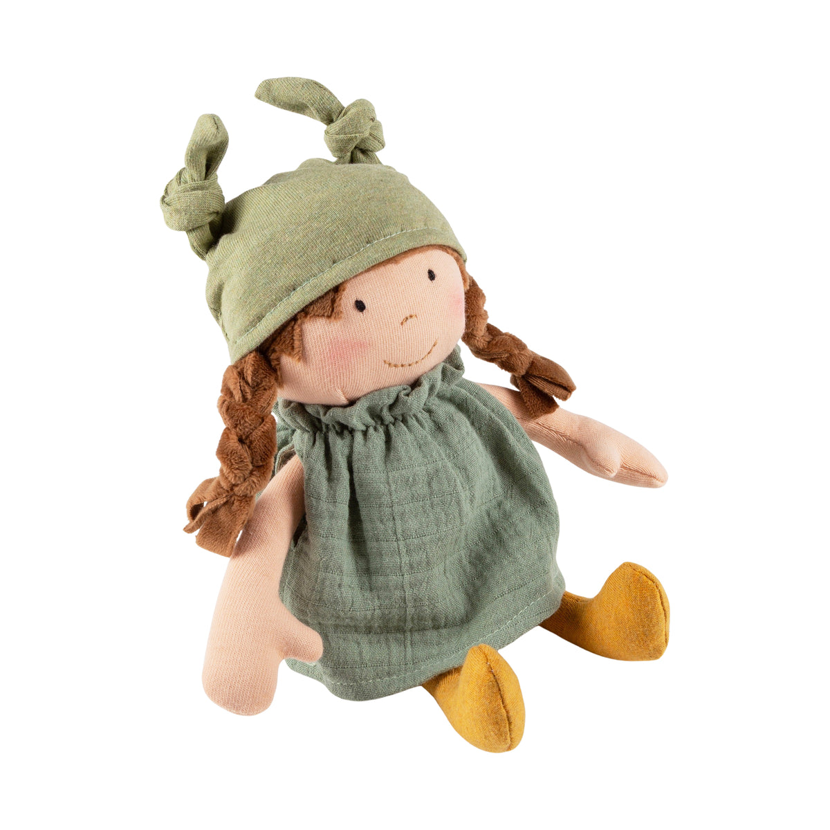 Sigikid Stoffpuppe Brenda Bilipup, grün