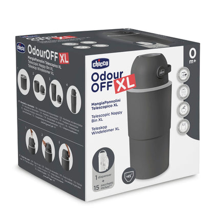 chicco Teleskop Windeleimer XL Odour Off