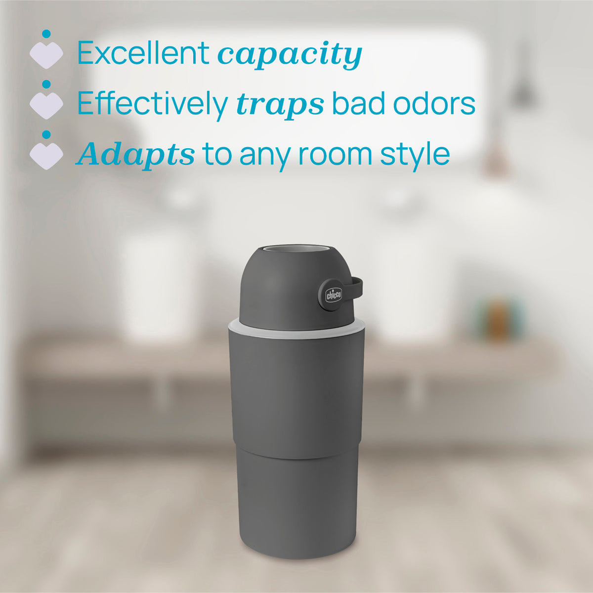 chicco Teleskop Windeleimer XL Odour Off