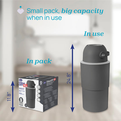chicco Teleskop Windeleimer XL Odour Off