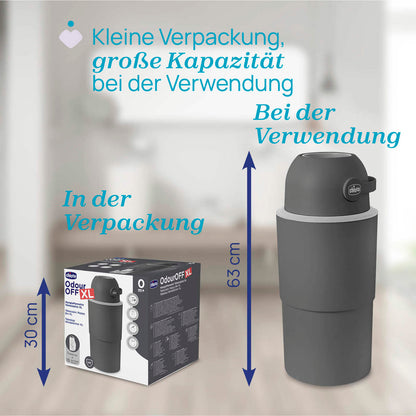 chicco Teleskop Windeleimer XL Odour Off