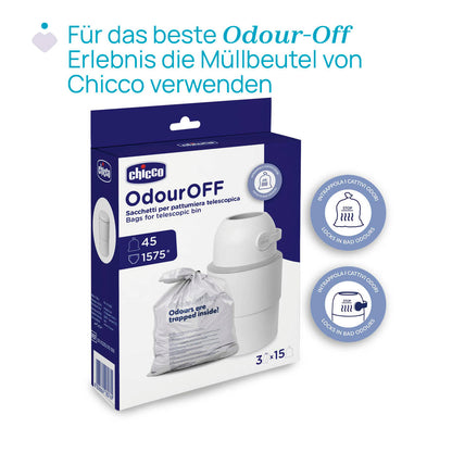 chicco Teleskop Windeleimer XL Odour Off