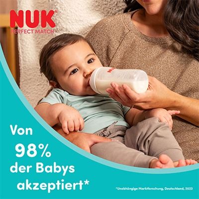 NUK Disney Mickey Mouse Perfect Match Babyflasche 260ml