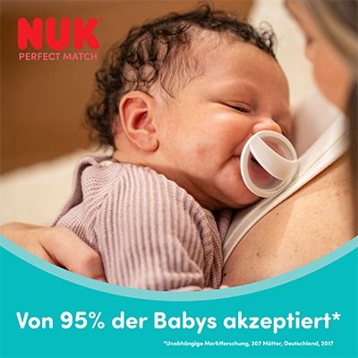 NUK Perfect Match Silikon-Schnuller