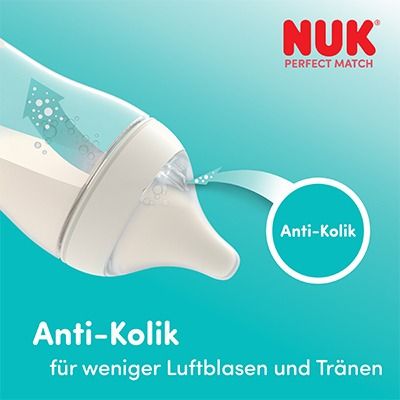 NUK Perfect Match Multi Pack 4er Flaschen Set