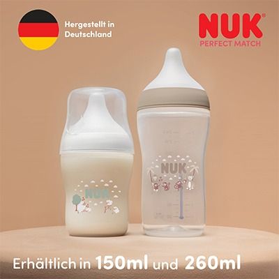 NUK Perfect Match Multi Pack 4er Flaschen Set