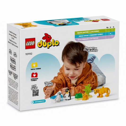 LEGO® DUPLO® #10442 Wildtier-Familien: Pinguine und Löwen