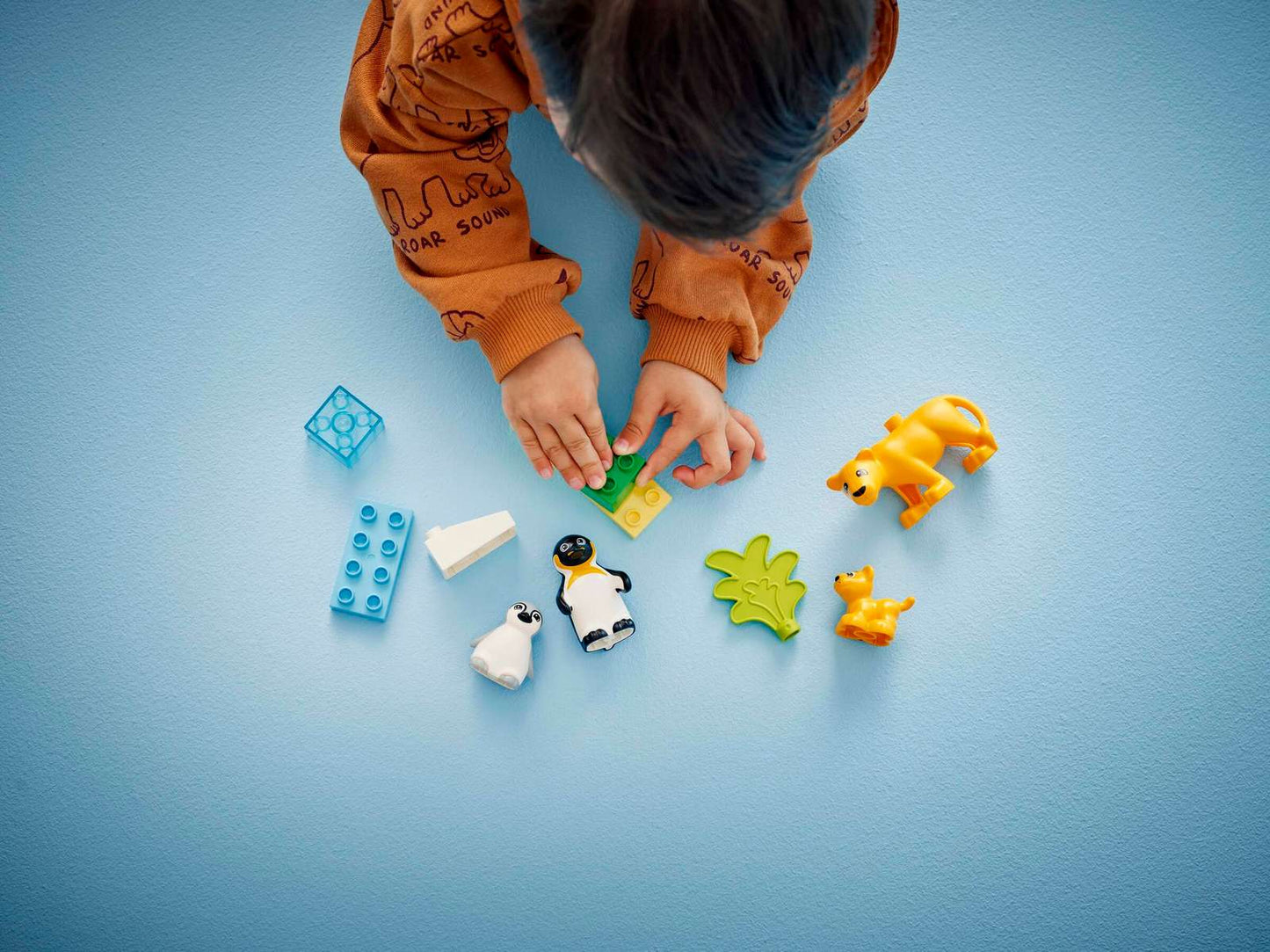 LEGO® DUPLO® #10442 Wildtier-Familien: Pinguine und Löwen