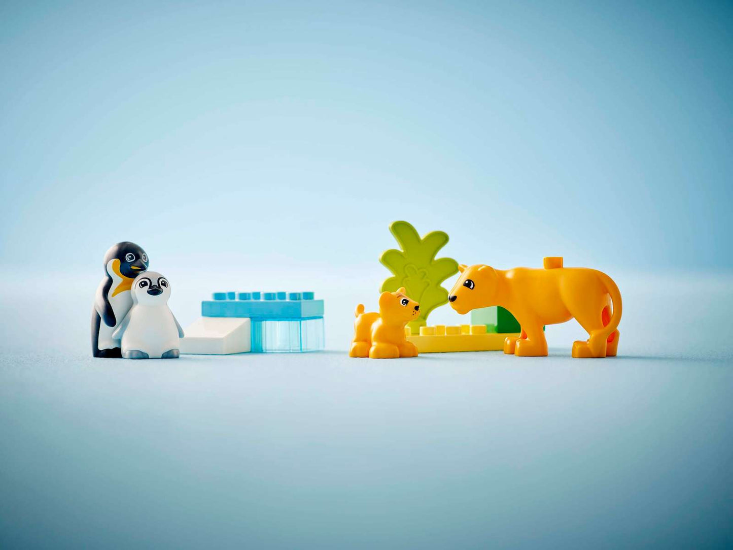 LEGO® DUPLO® #10442 Wildtier-Familien: Pinguine und Löwen