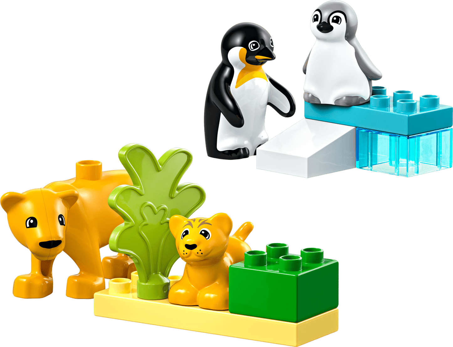 LEGO® DUPLO® #10442 Wildtier-Familien: Pinguine und Löwen