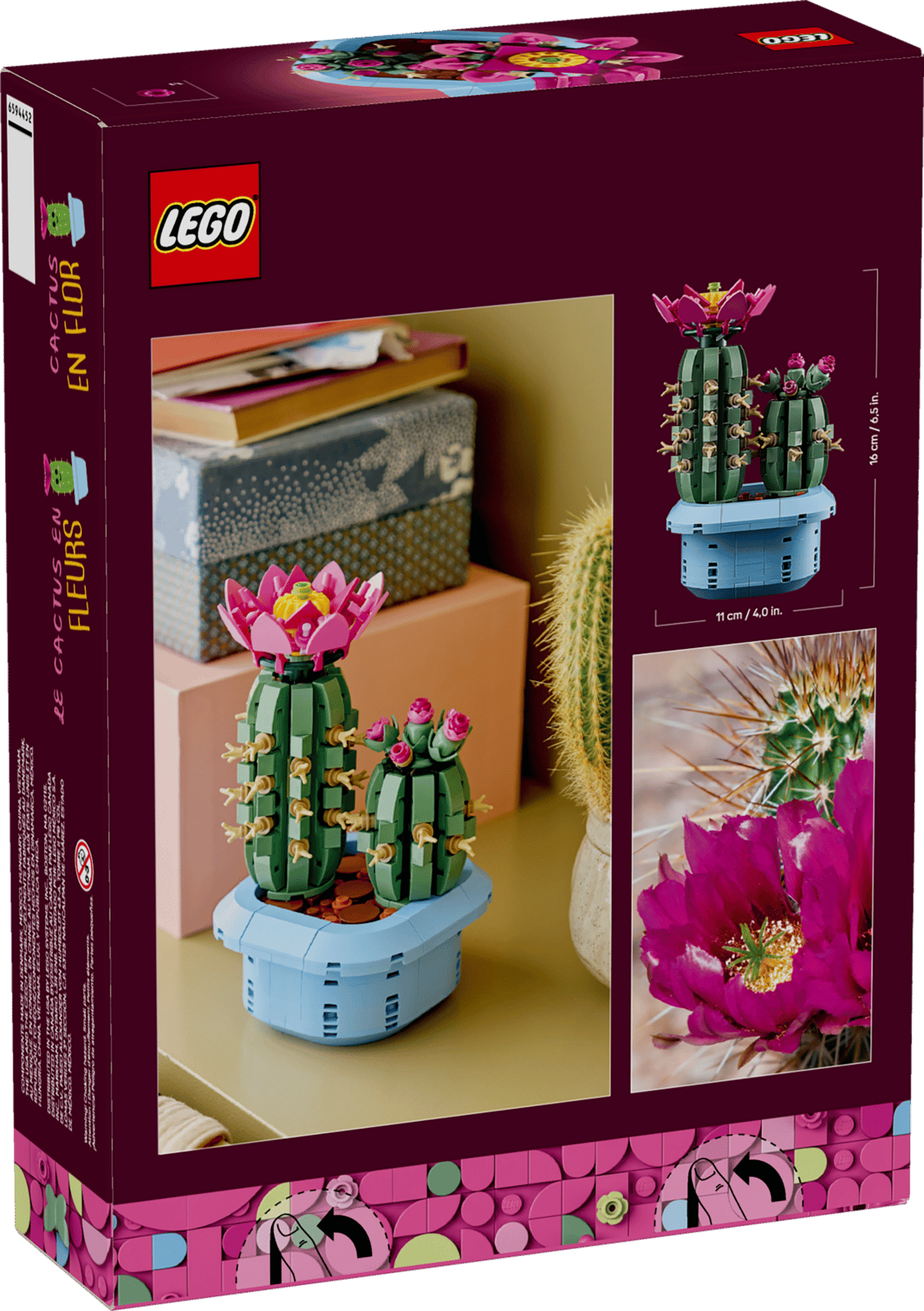 LEGO® Botanicals #11509 Blühender Kaktus