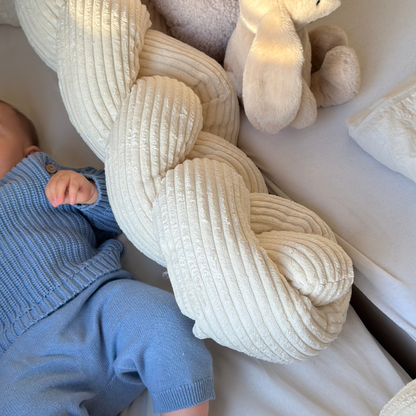 MeowBaby.de MeowBaby Geflochtene Bettschlange Cord Classic Cord Edition (1,5 - 3 m)