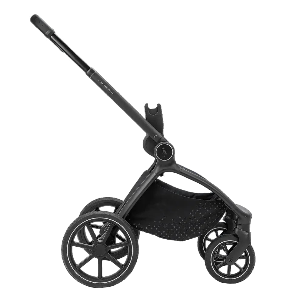 Storchenmühle Nik Adapter Babyschale montiert