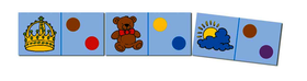 SCHUBI Domino Visiocolor
