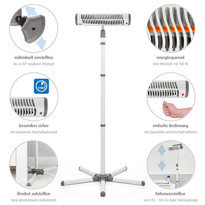 reer EasyHeat Flex Wickeltisch-Wärmestrahler