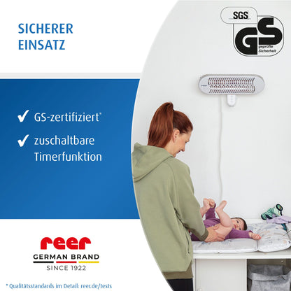 reer HeatCare+, Wandgerät