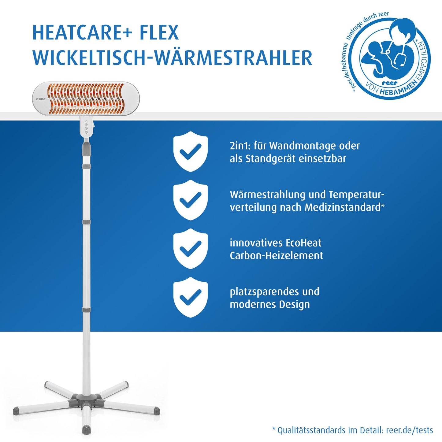 reer HeatCare+ Flex, Standgerät