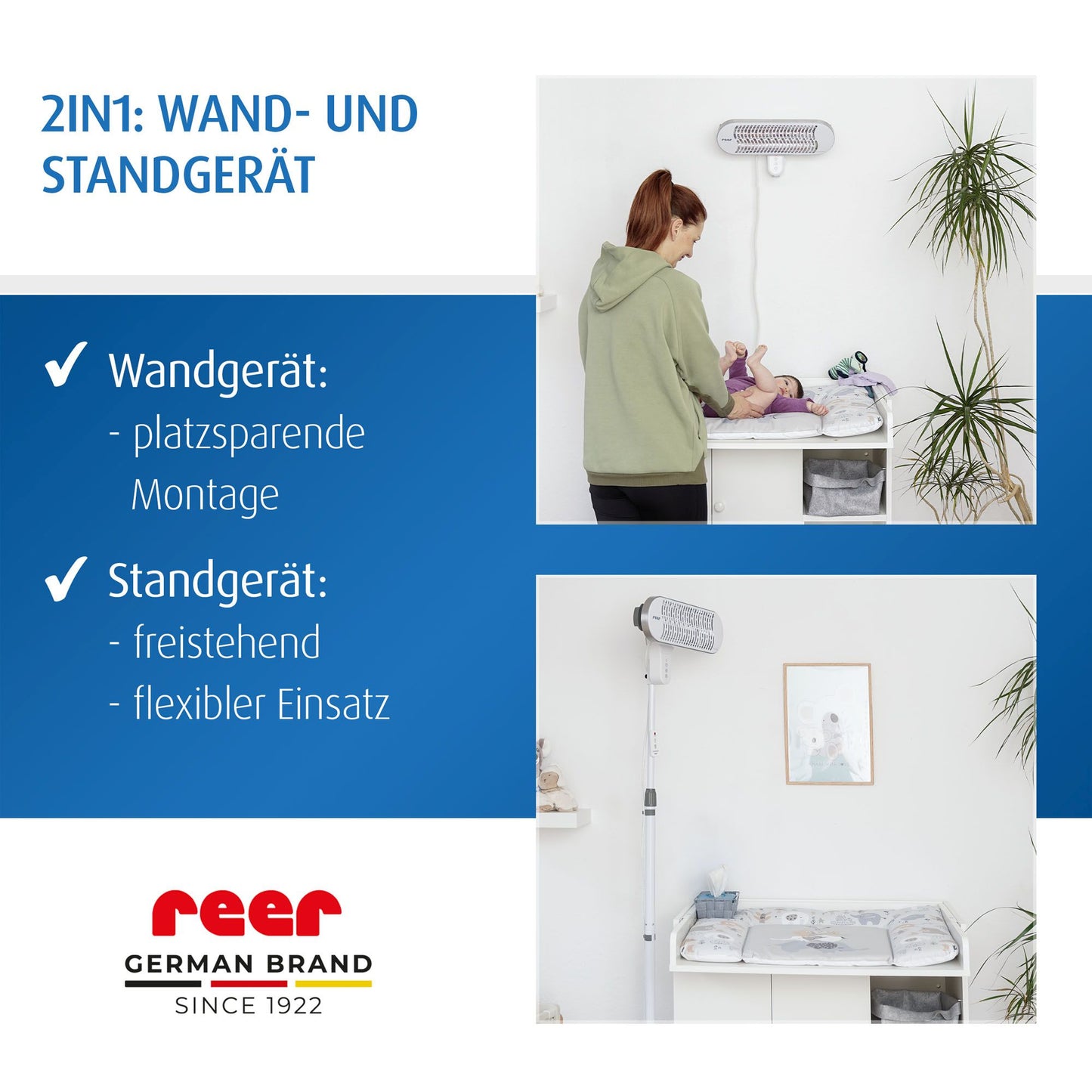 reer HeatCare+ Flex, Standgerät