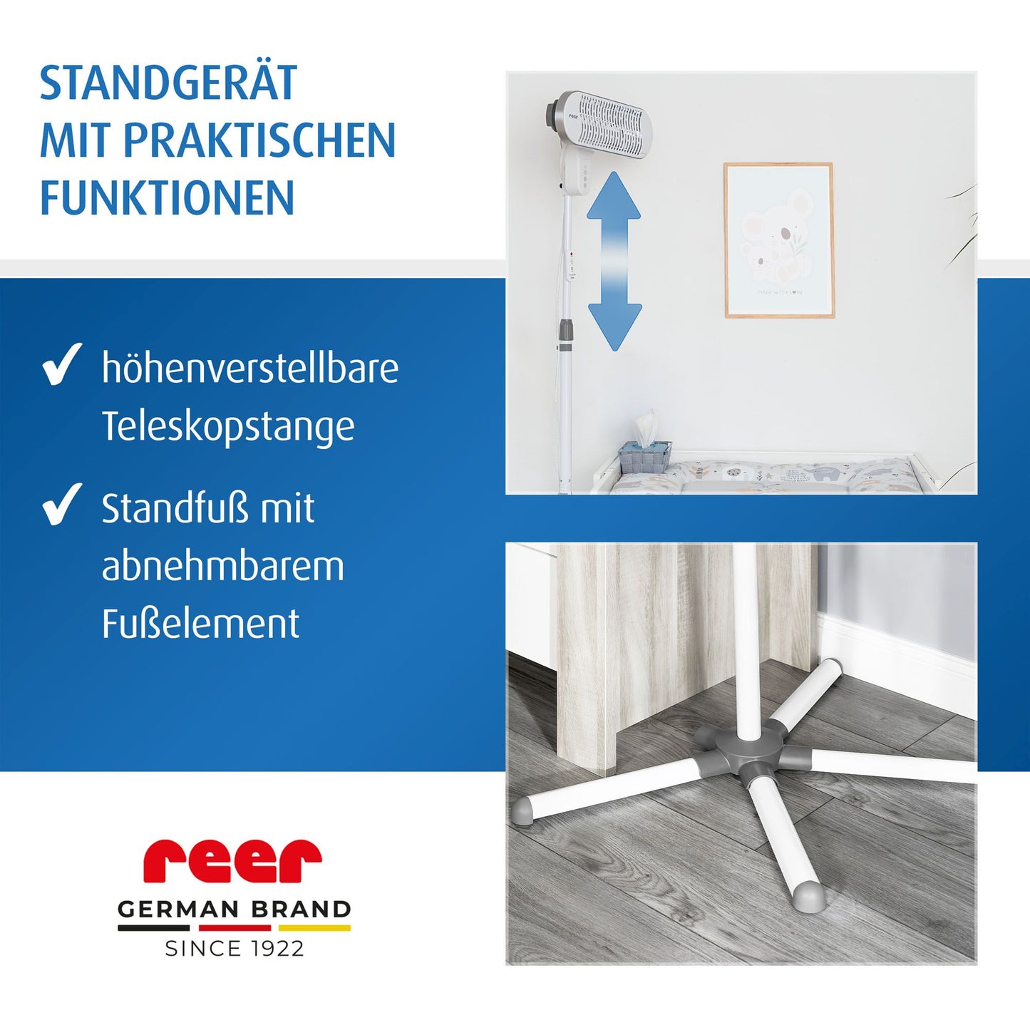 reer HeatCare+ Flex, Standgerät